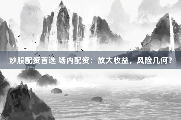 炒股配资首选 场内配资：放大收益，风险几何？